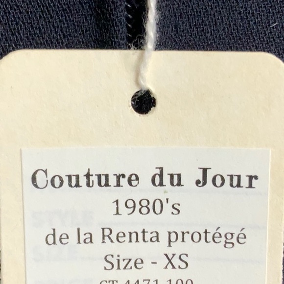 Vintage De La Renta  protégé Carolyn Roehm dress - Picture 6 of 8